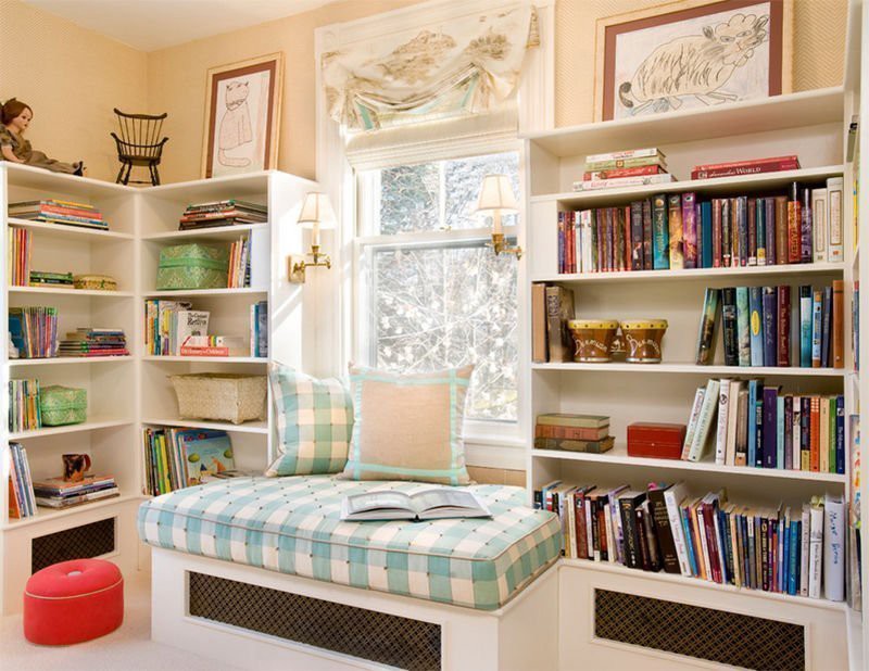 Mẫu phòng đọc sách đẹp